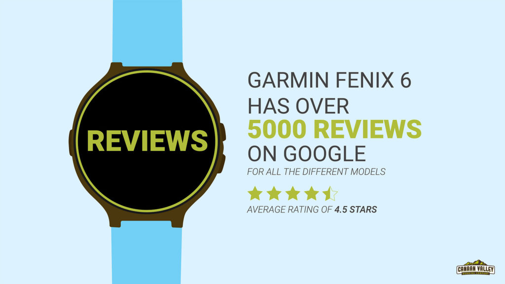 Google Reviews Garmin Fenix 6