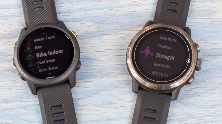 Workout Features on both the Apex Pro and the Garmin 745